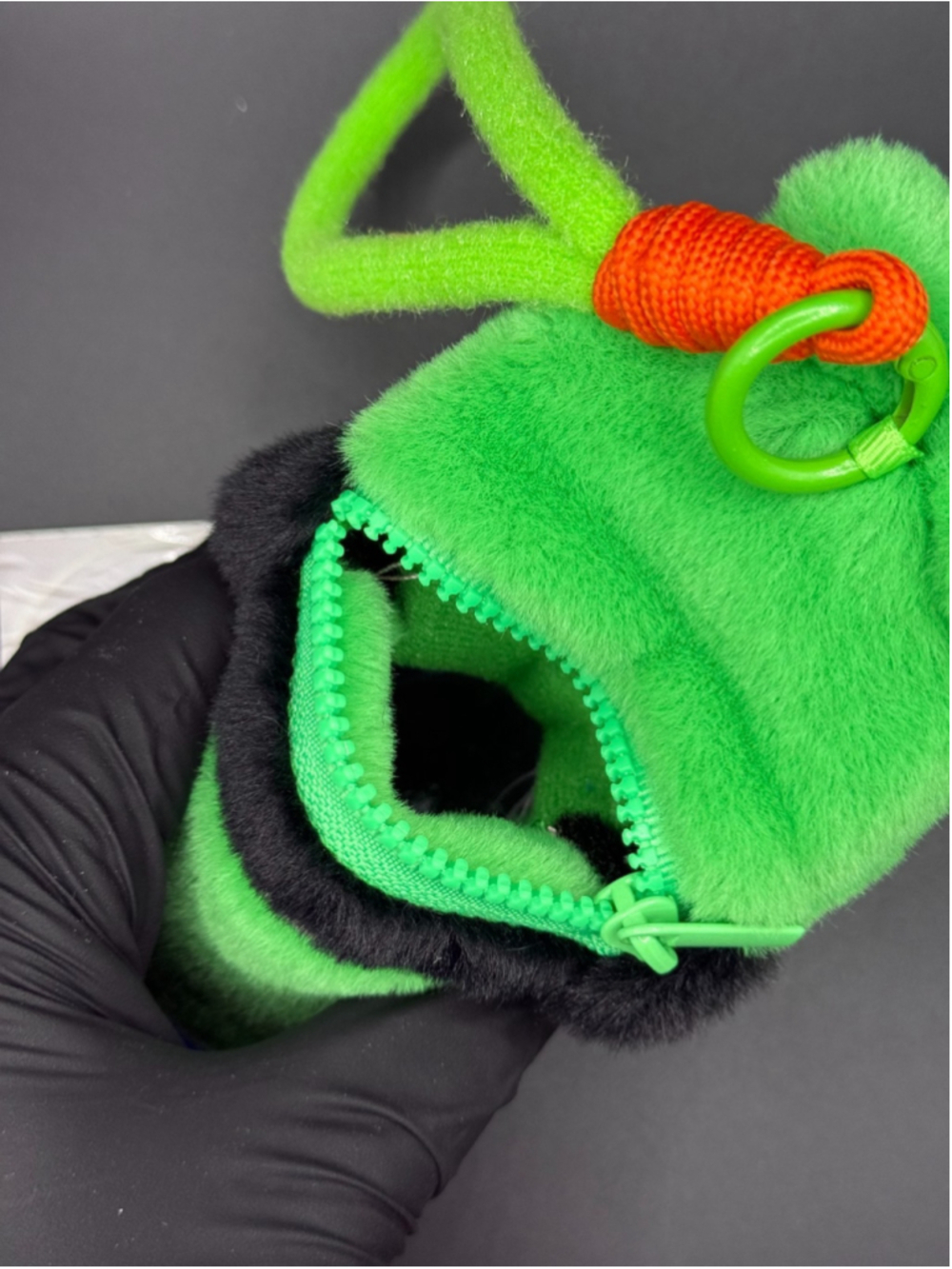 Crybaby Sad Club Card Holder What A Frog Crying Again Plush Keychain Holder - Picture 5 of 8